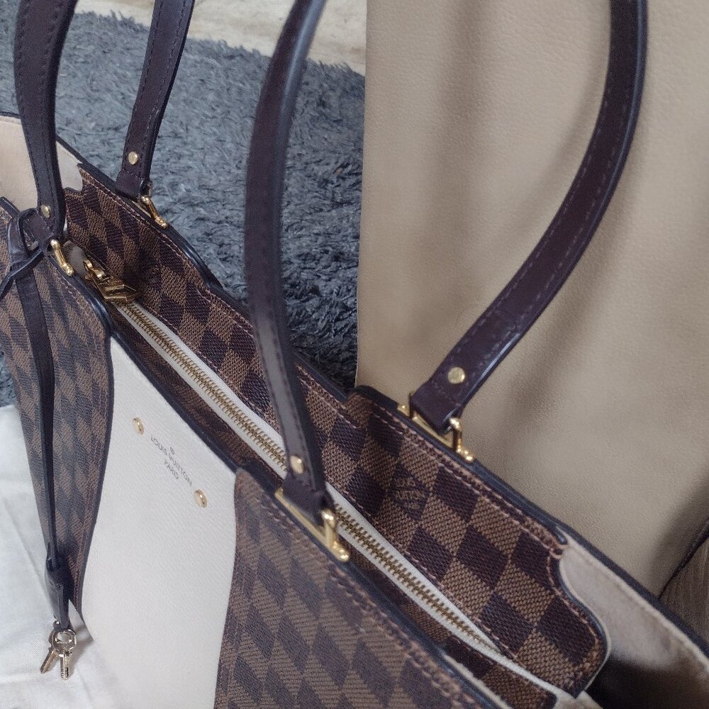 💯% STUNNING Authentic Louis Vuitton Jersey TaurillonDE/ Crême FULL inclusion - Picture 11 of 16